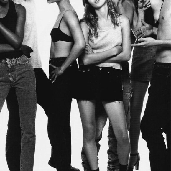 Vintage Medium Blue Wash Jeans by CALVIN KLEIN  / Made in Canada / size Small - Picture 11 of 11